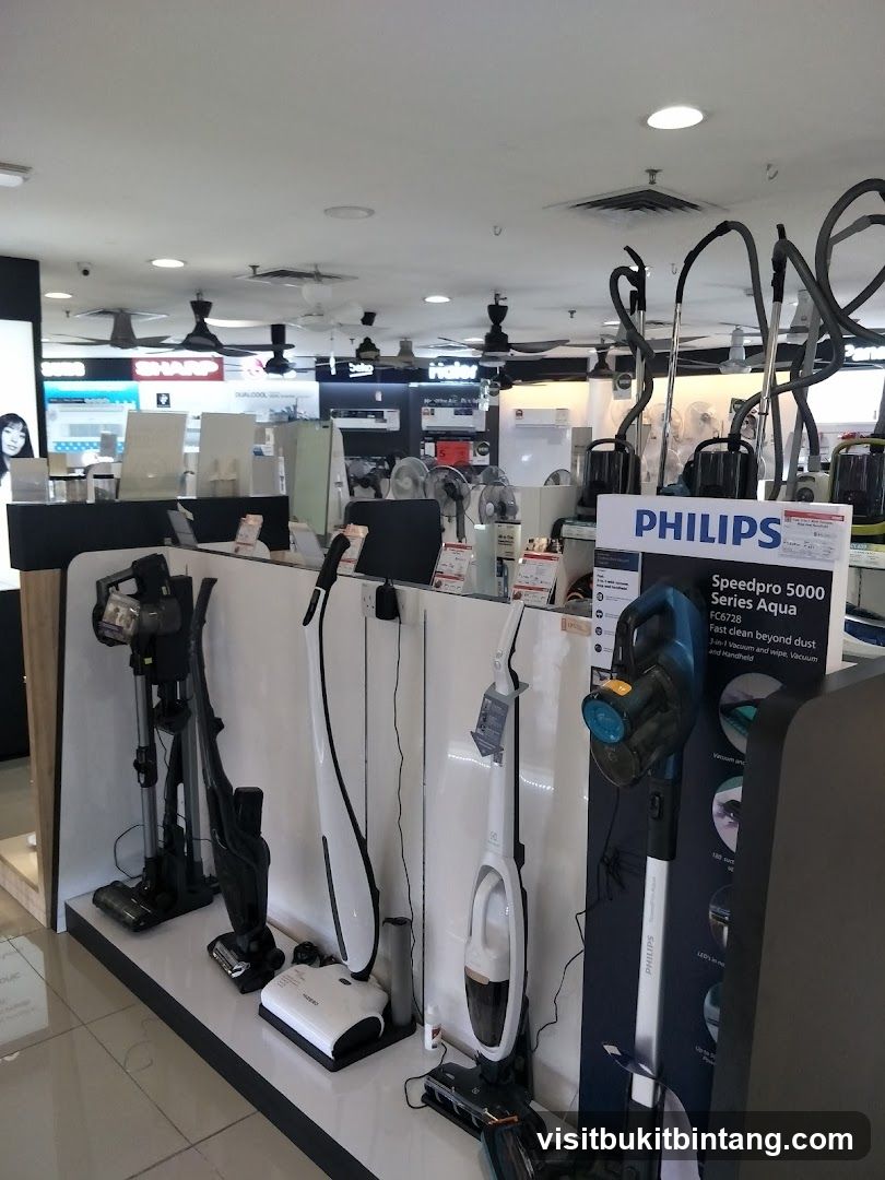 Vacuum Cleaners Display