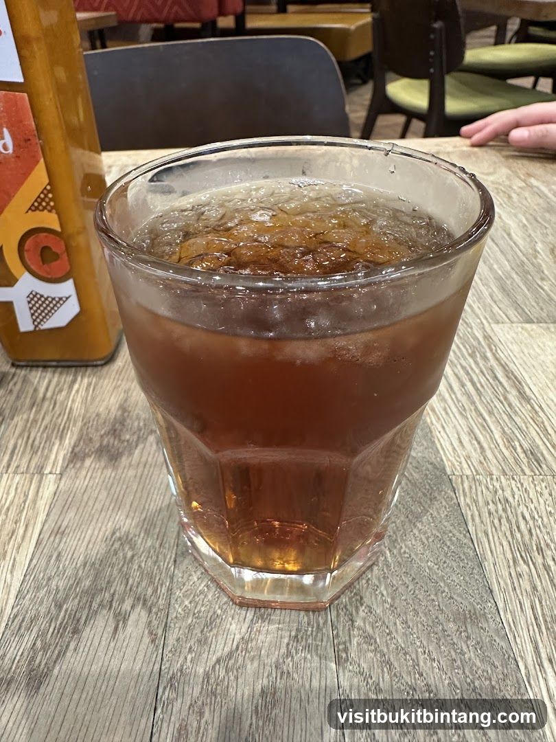Iced Tea and Bottle