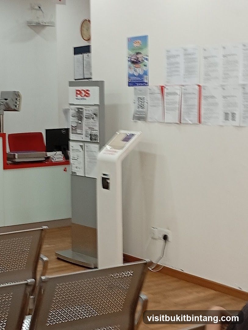 POS Malaysia Information Kiosk