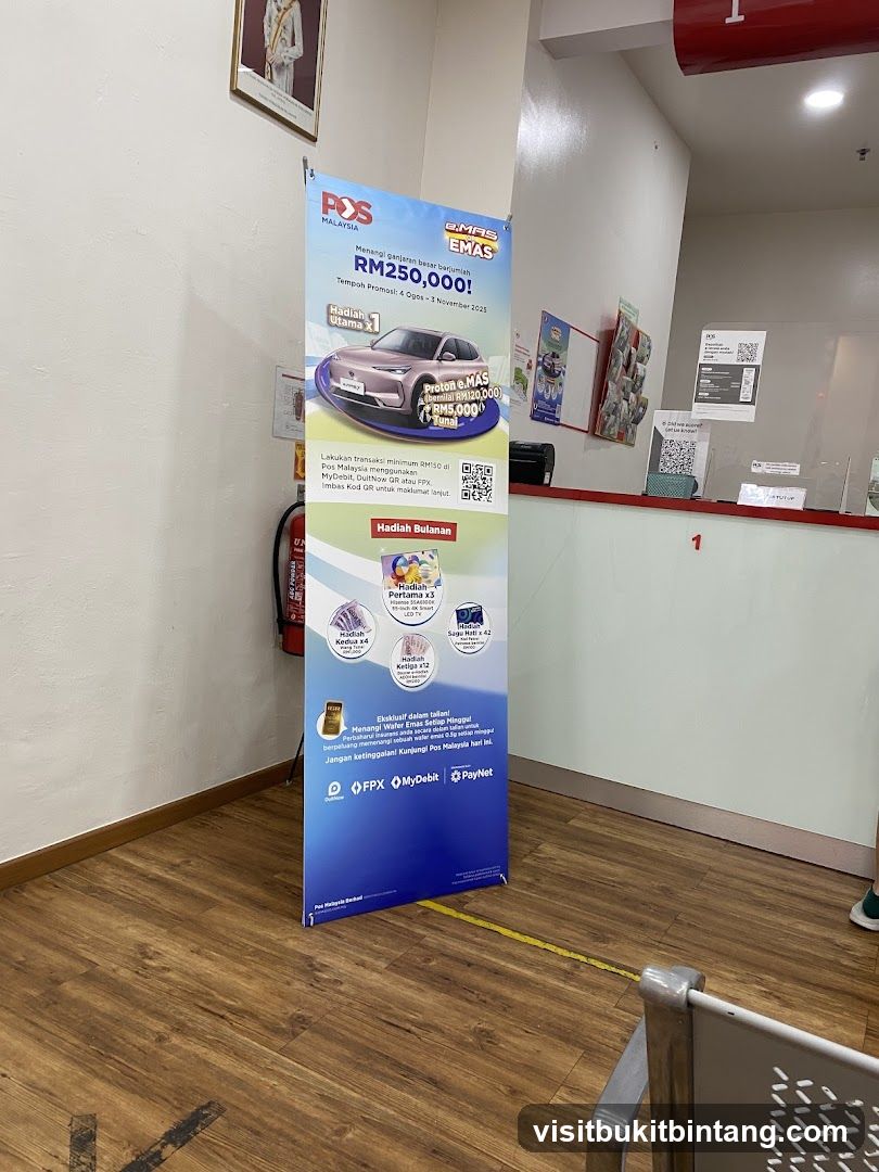 Pos Malaysia Promotion Banner