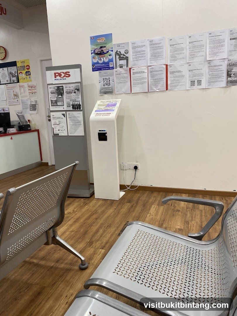 POS Malaysia Waiting Area