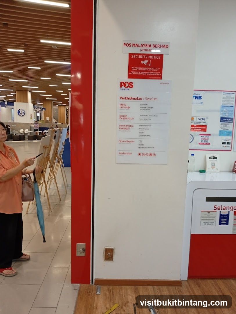 POS Malaysia Services Notice