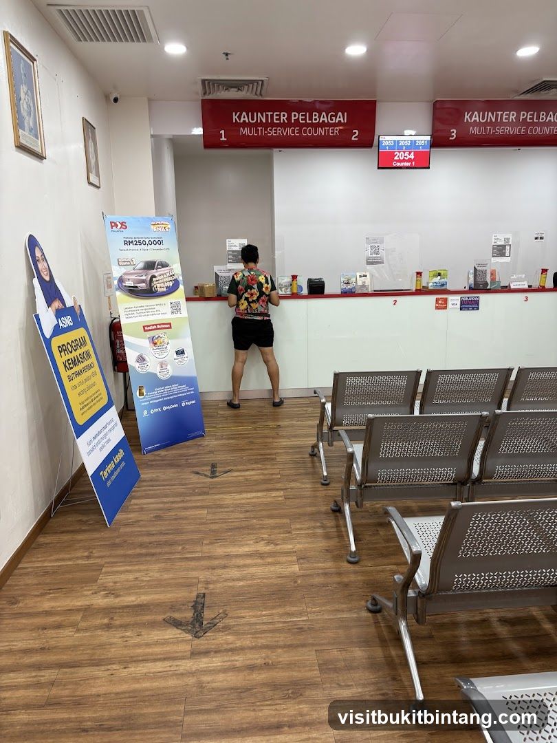 Multi-Service Counter Waiting Area
