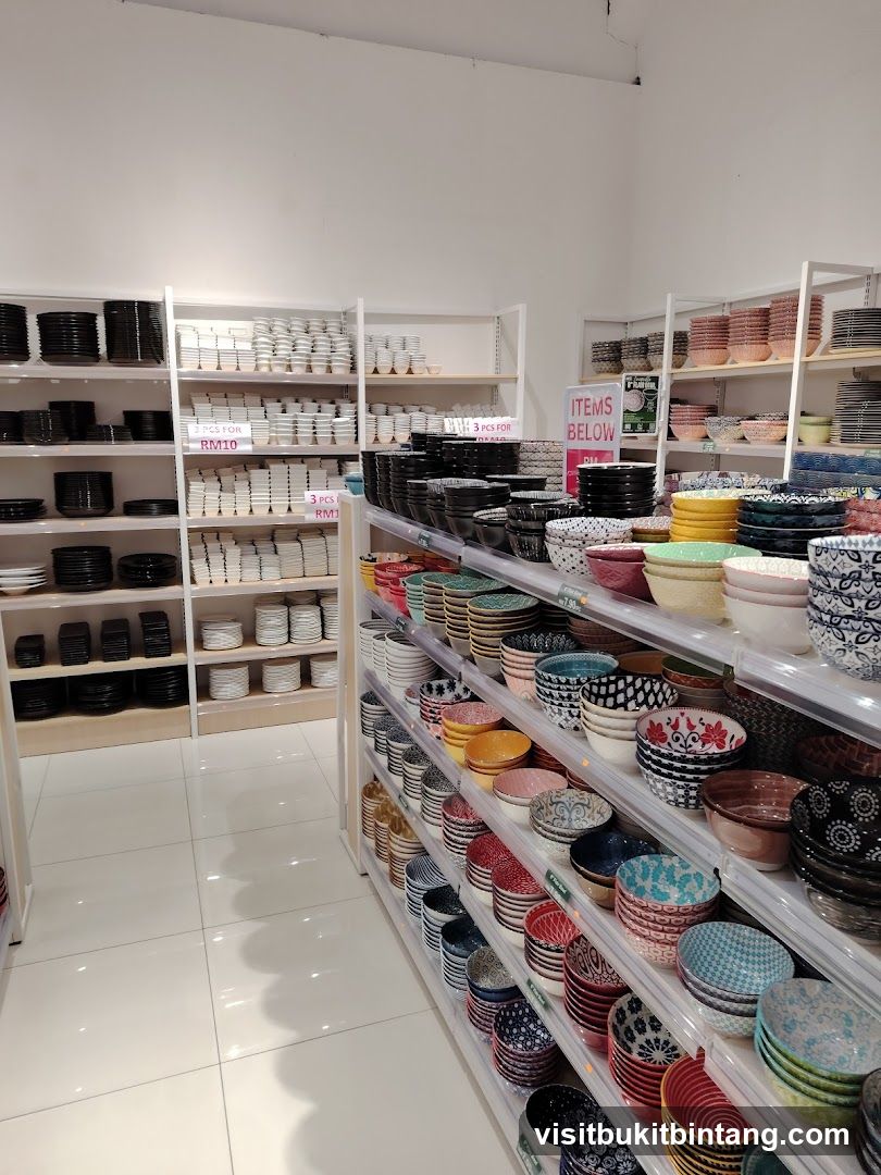 Shelves of Bowls and Plates