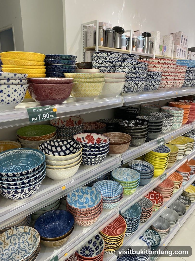 Bowls on Shelves