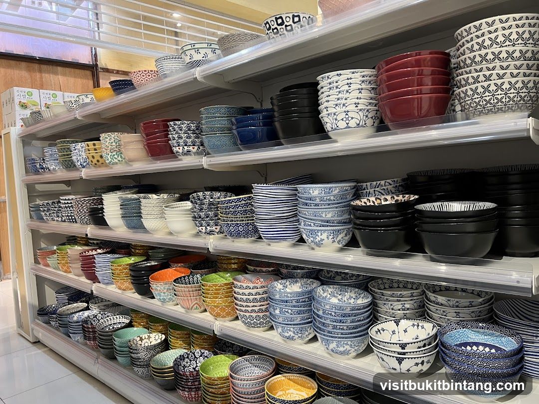 Bowls on Shelves