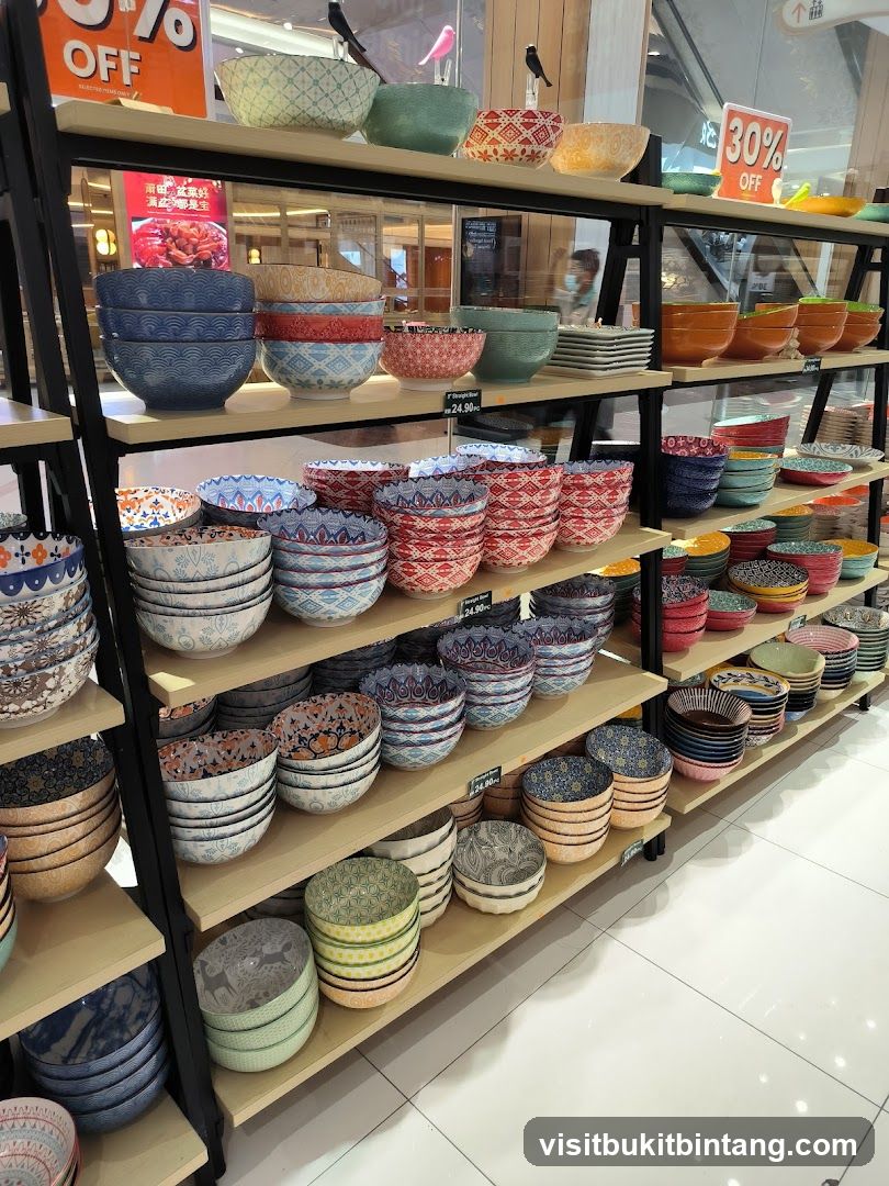Bowls and Plates Display