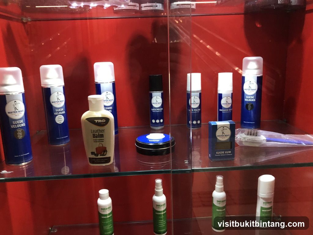 Shoe Care Products Display