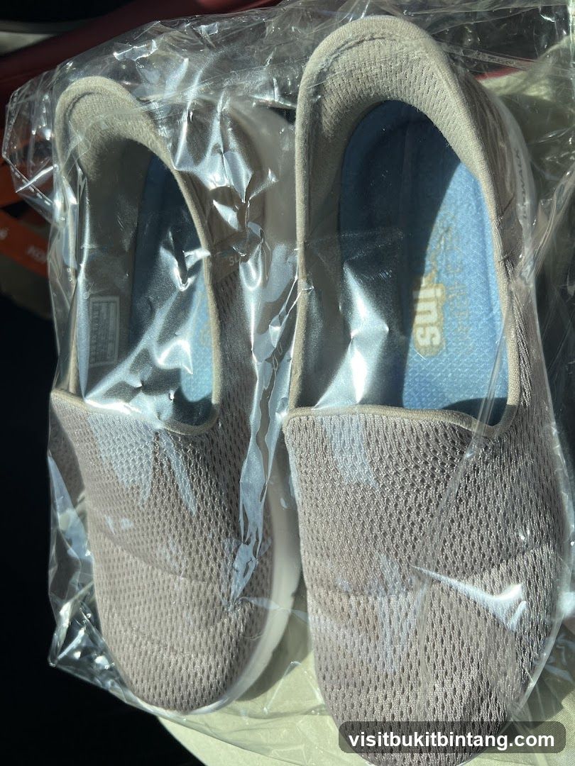 Pair of slip-on shoes
