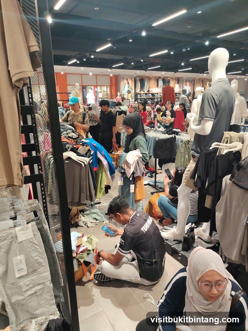 Busy Clothing Store