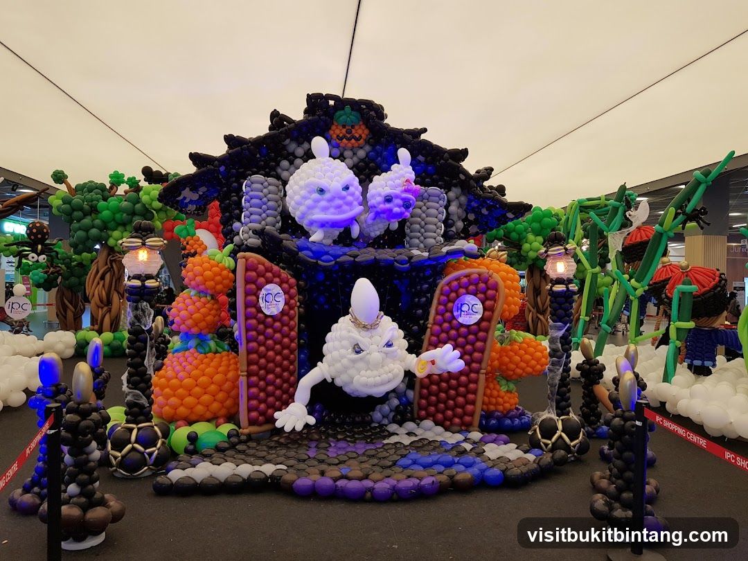 Halloween Balloon Display