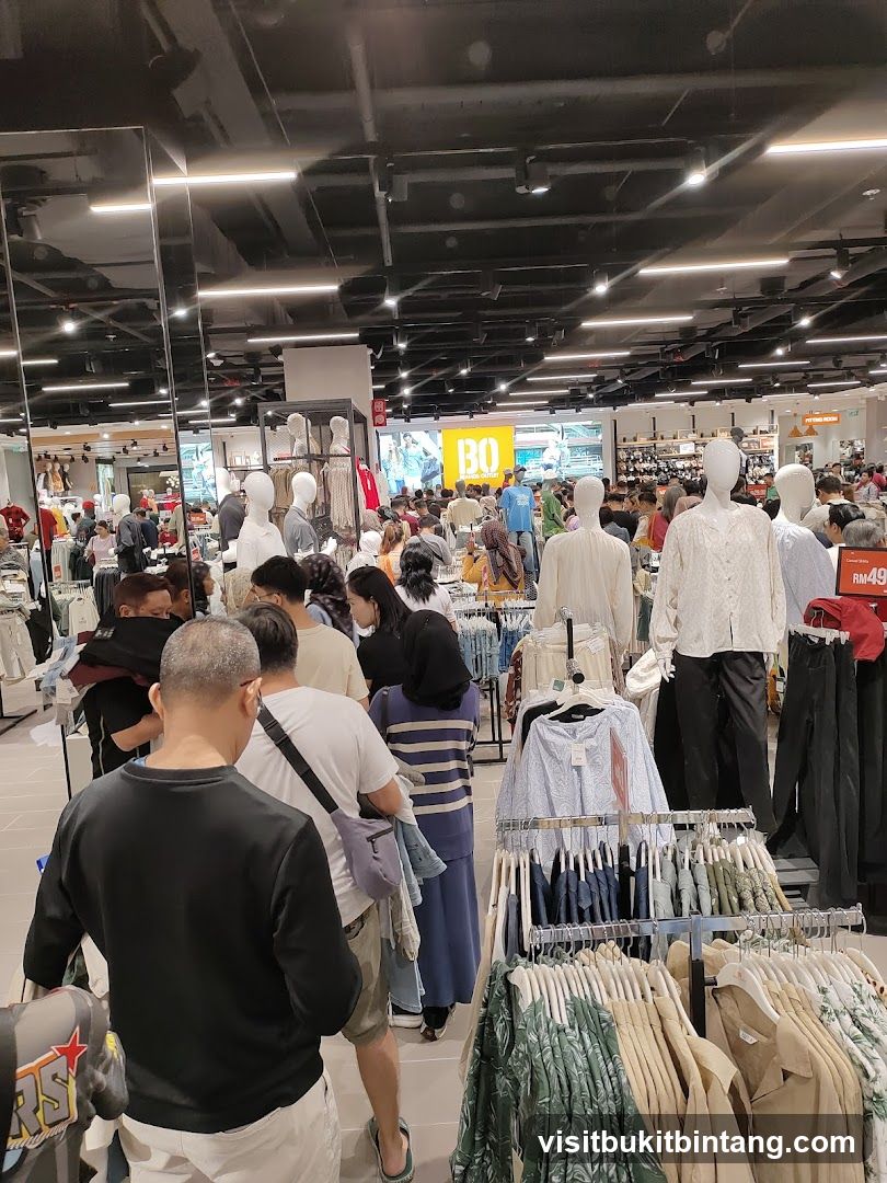 Busy Clothing Store