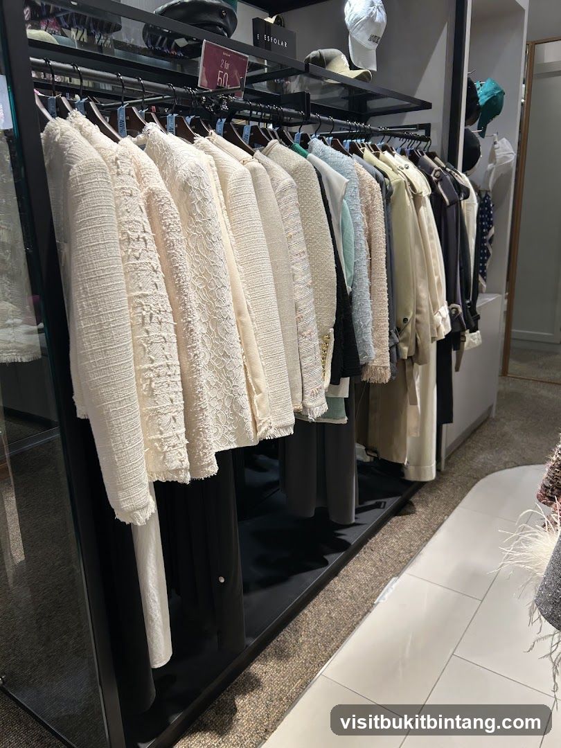 Clothing store display