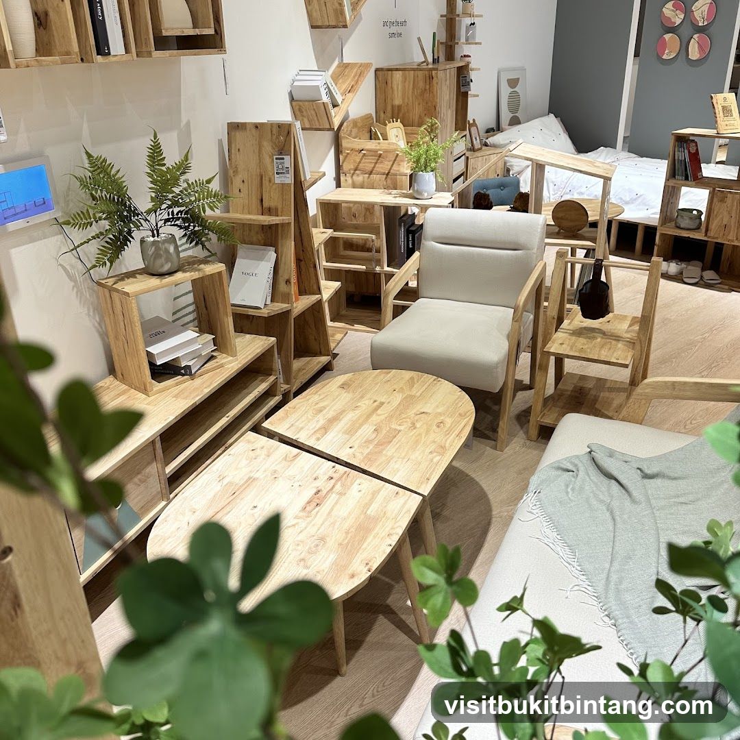 Living Room Furniture Display
