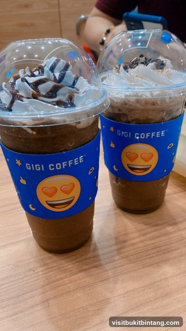 Two Iced Coffee Drinks