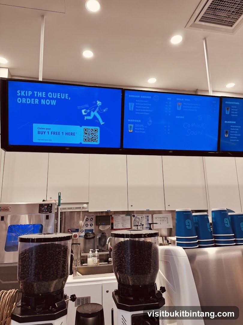 Cafe Menu and Promotion