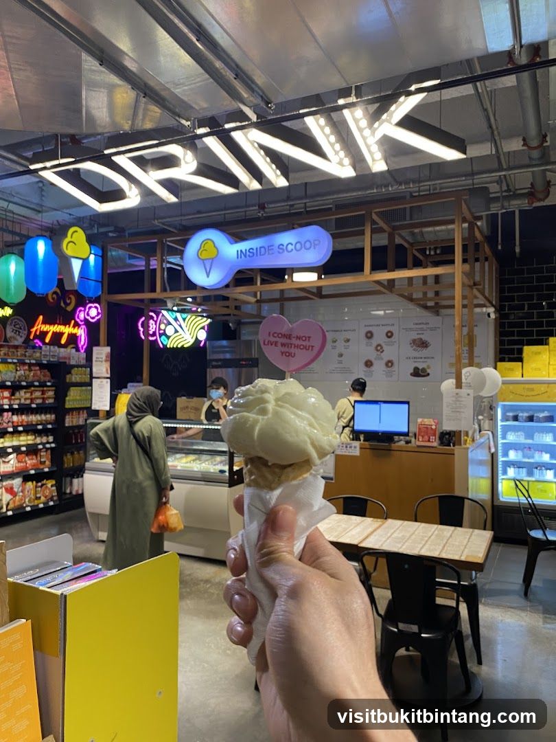Ice Cream Shop Interior