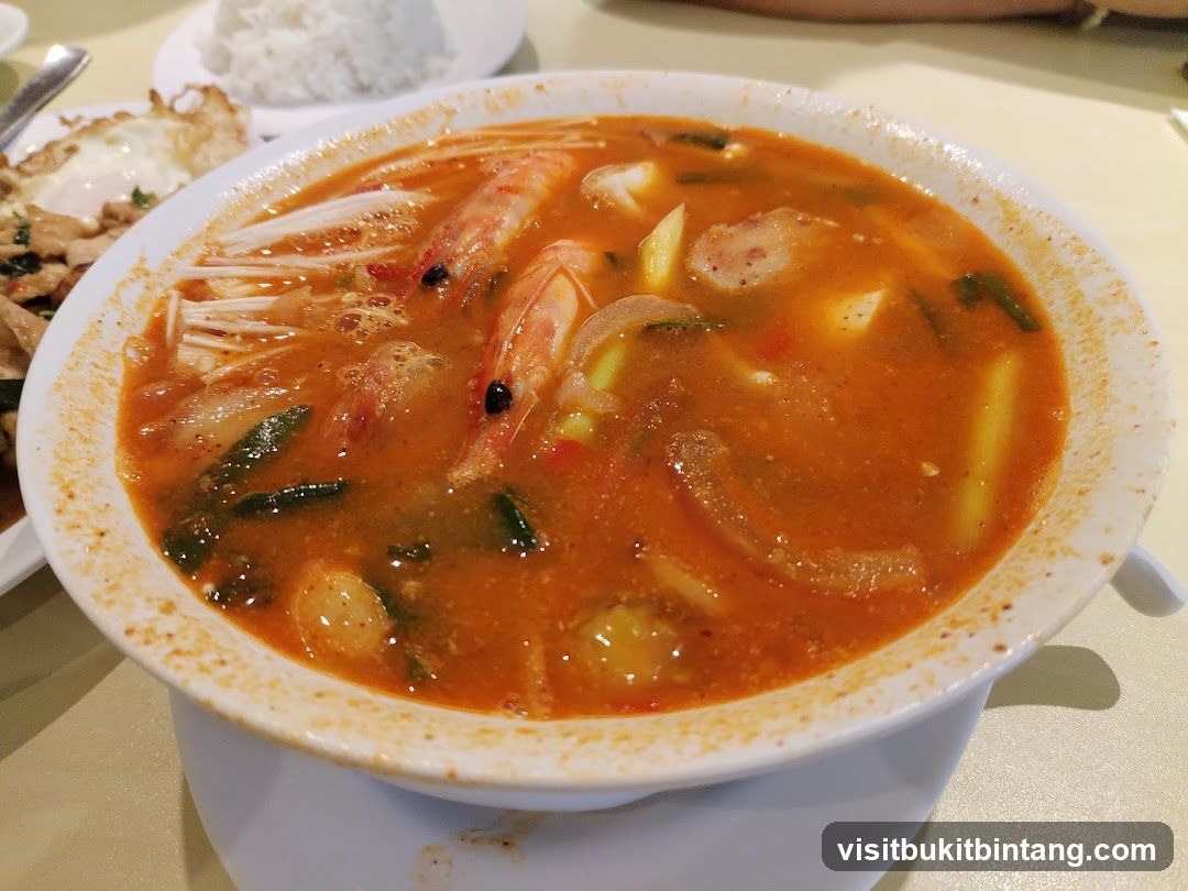 Tom Yum Soup with Shrimp