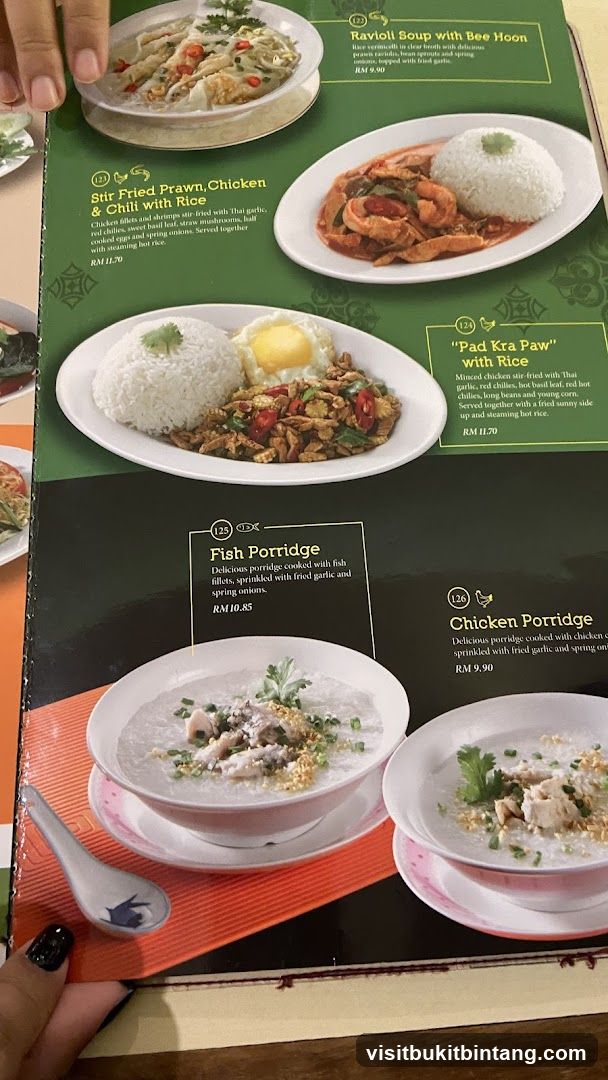 Menu Items