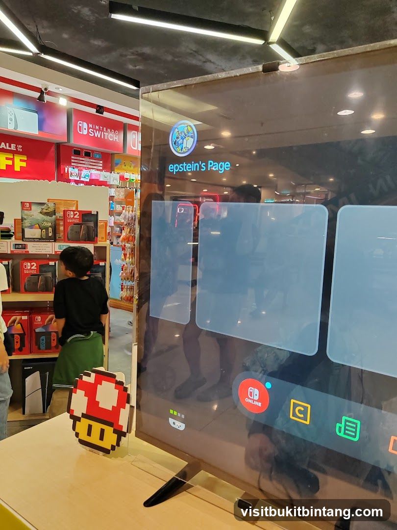 Nintendo Switch Store Display