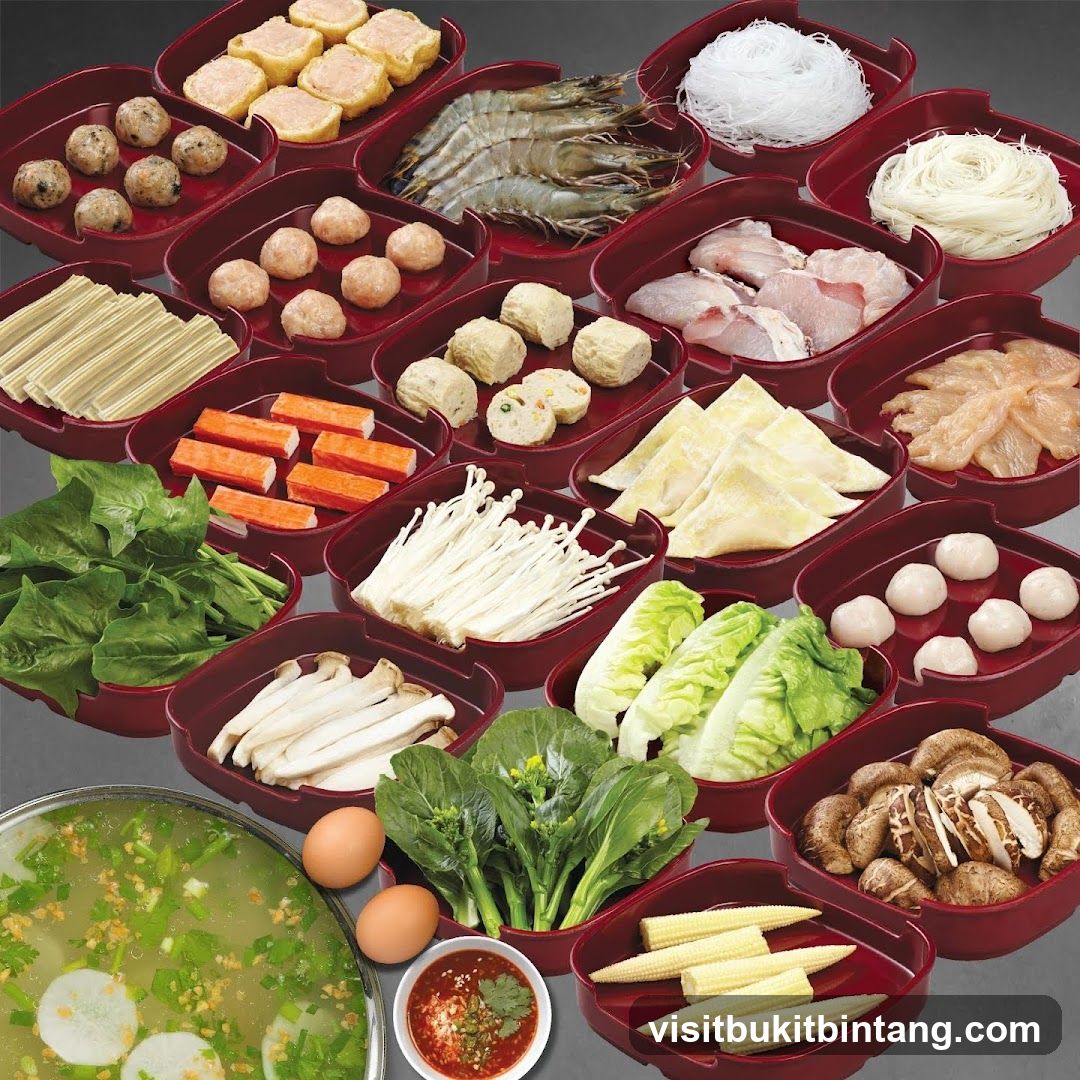 Assortment of Hot Pot Ingredients