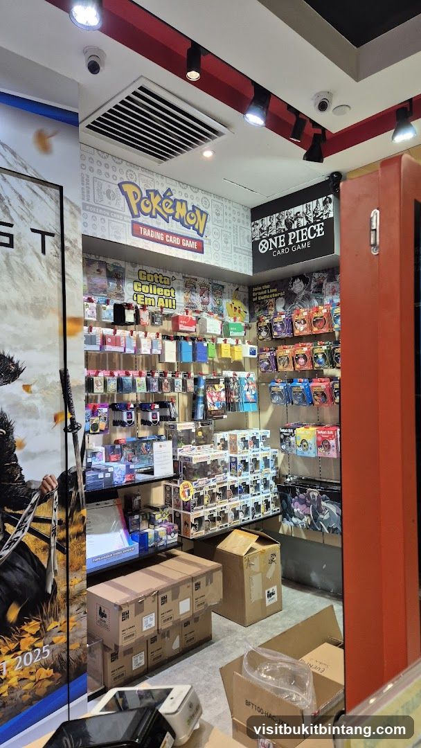 Trading Card Game Store Interior