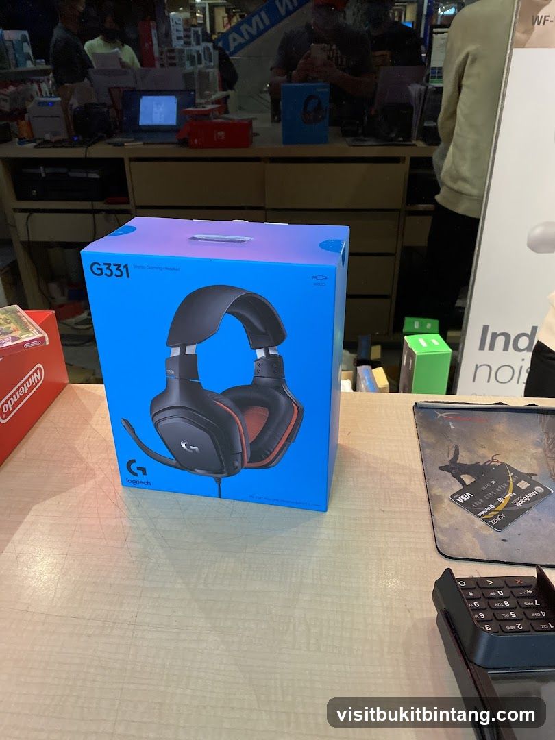 Logitech G331 Gaming Headset Box