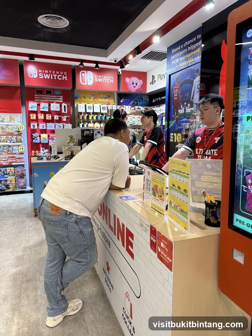 Video Game Store Counter