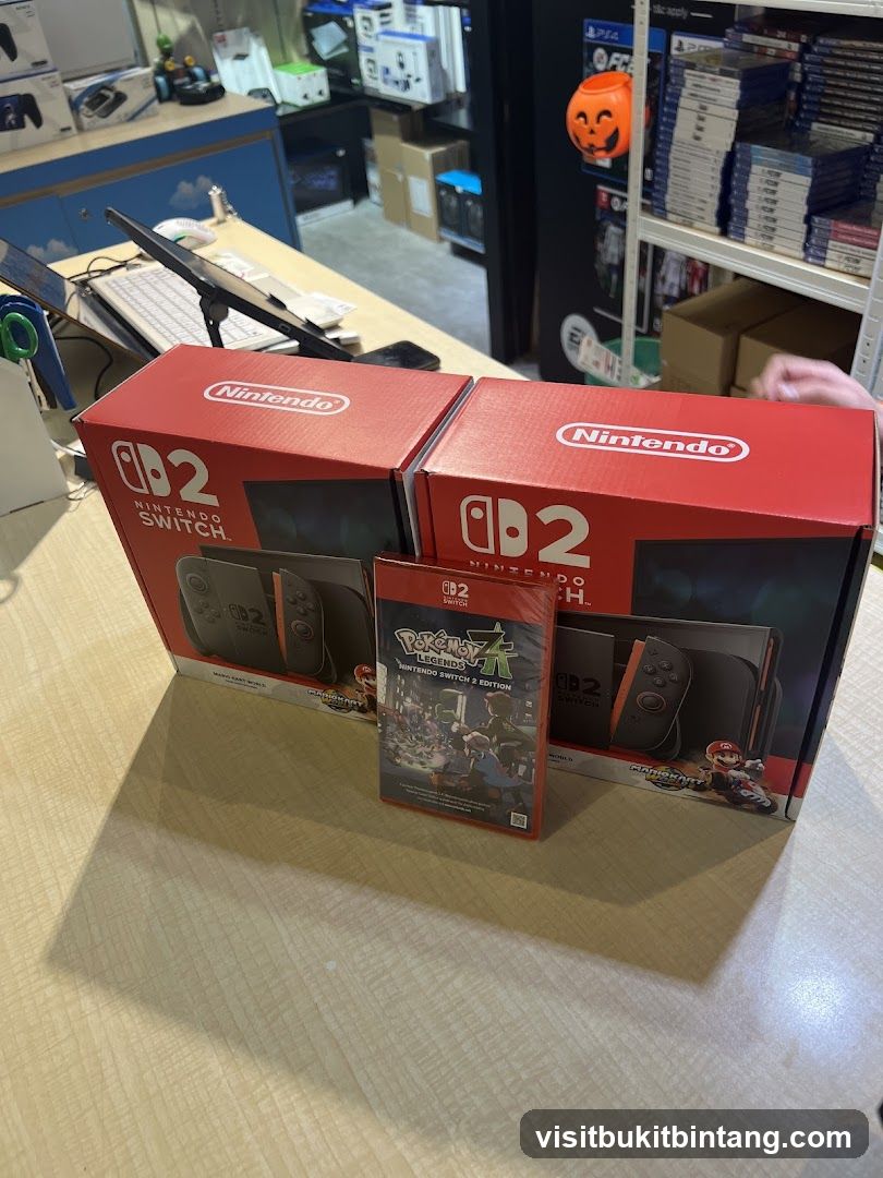 Nintendo Switch Console and Game