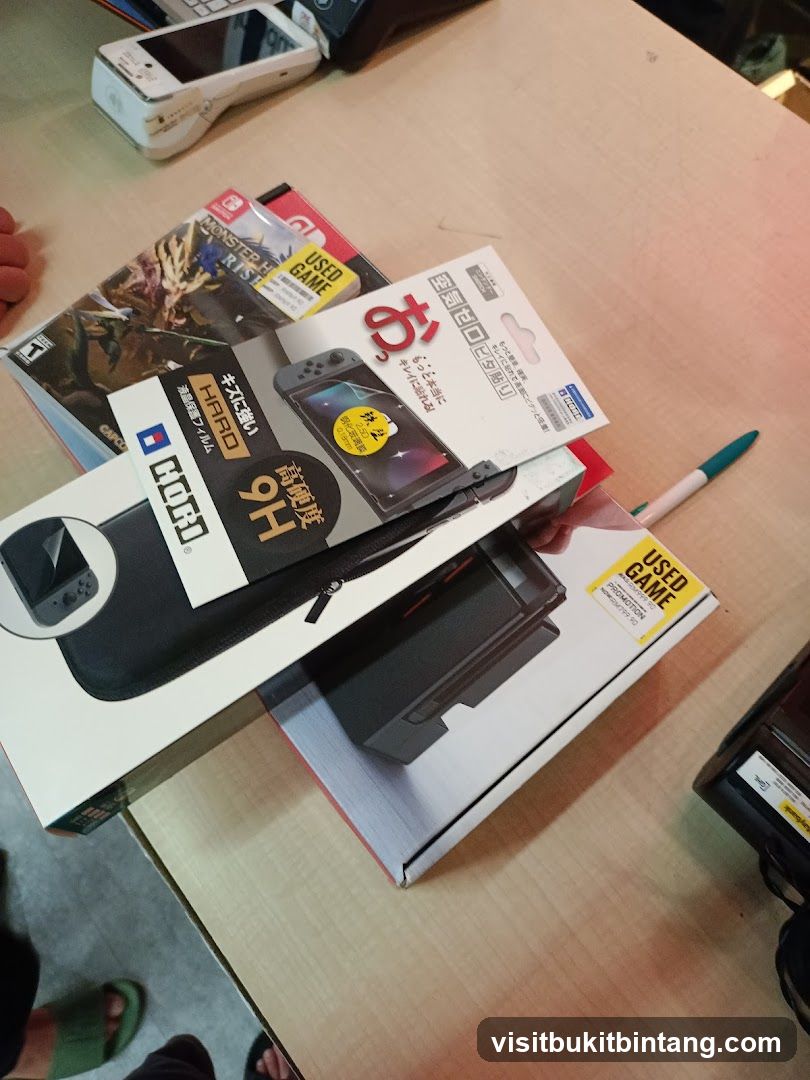 Nintendo Switch Accessories and Game