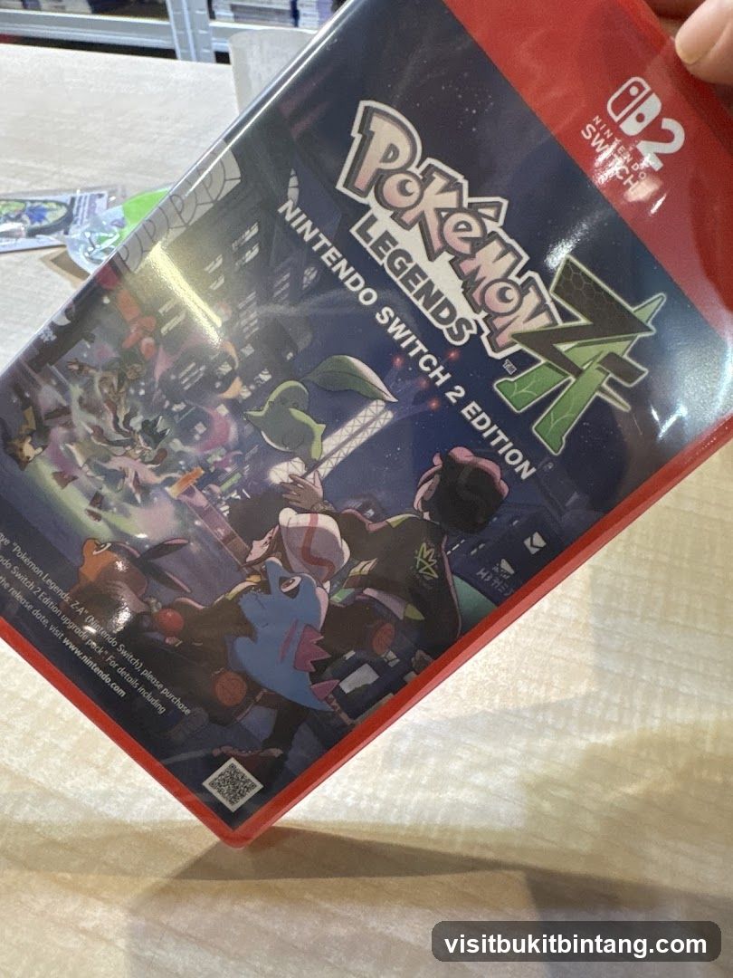 Pokemon Legends: Z-A Nintendo Switch 2 Edition Game Case