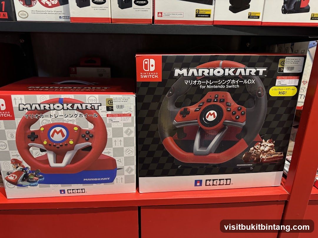 Mario Kart Racing Wheels for Nintendo Switch