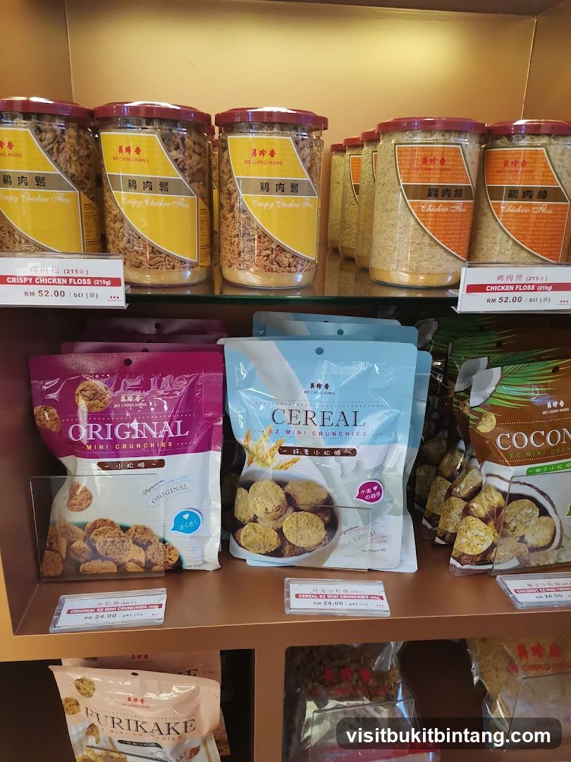 Snack Products on Shelves