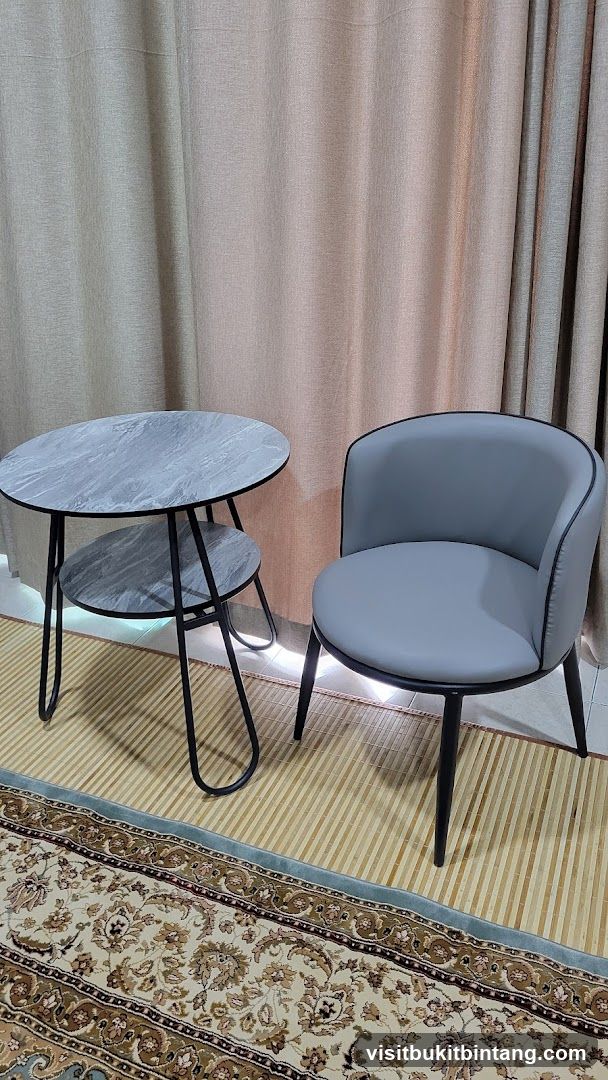 Modern Side Table and Chair