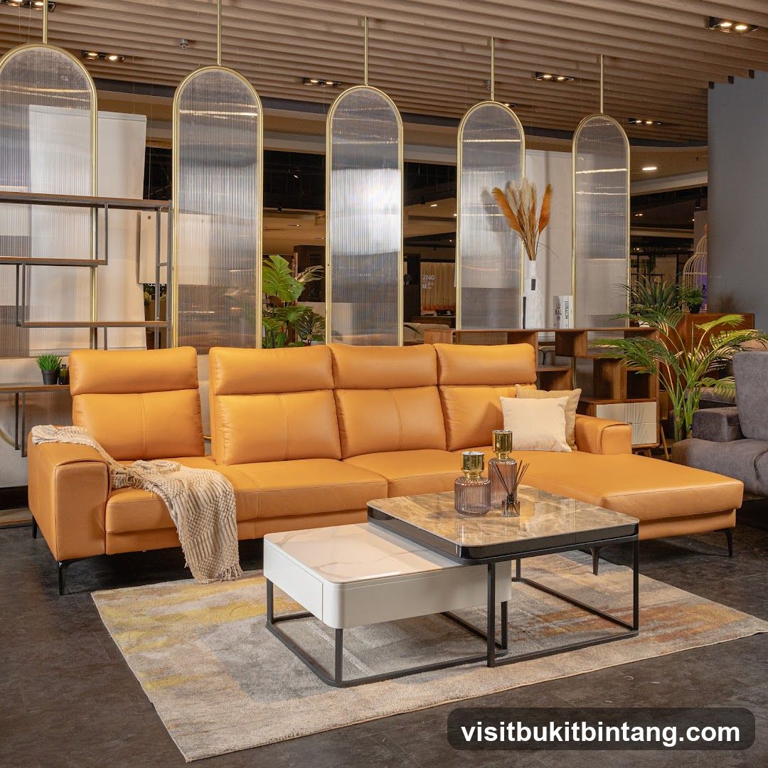 Modern Living Room Display