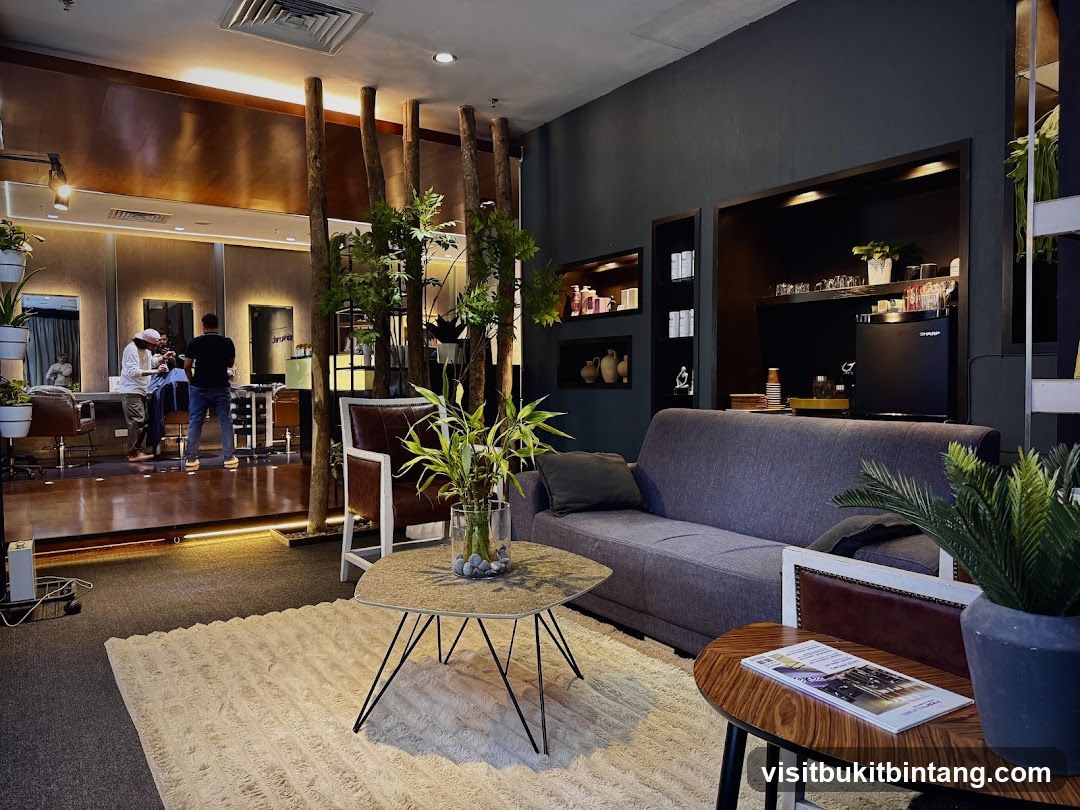 Salon Interior with Waiting Area