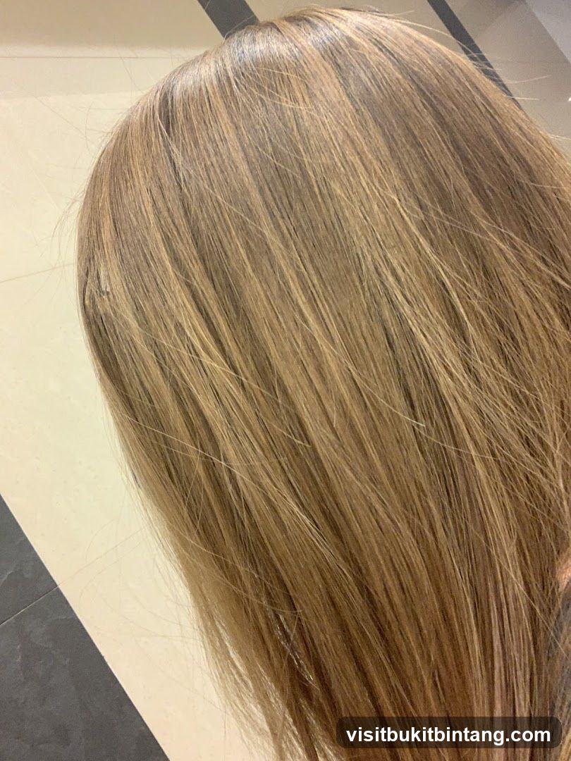 Blonde Hair with Highlights