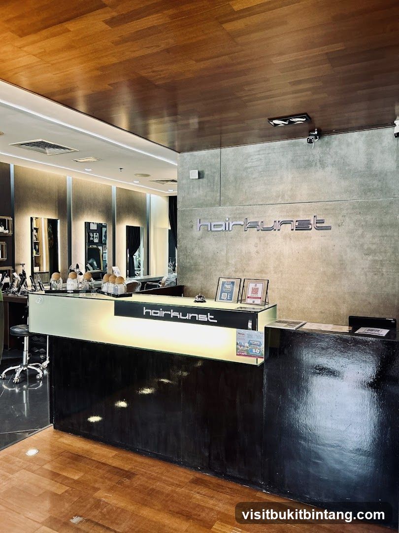 Hair Salon Reception Area