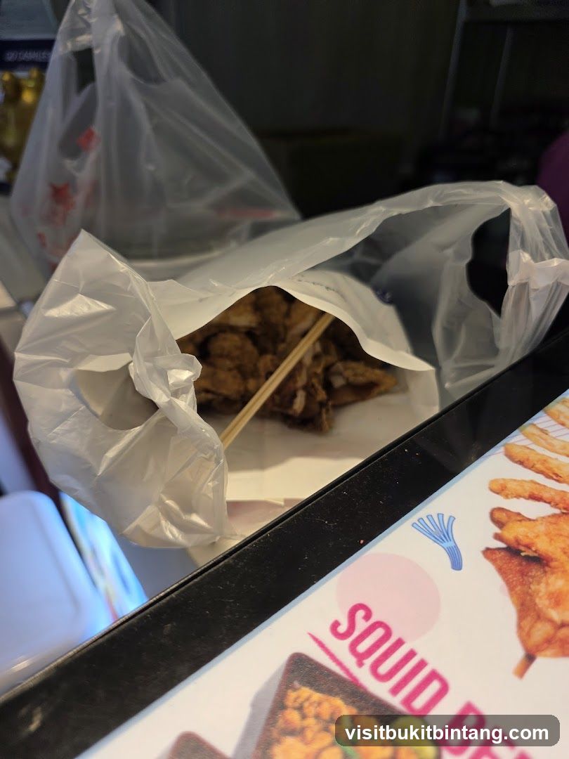 Fried Food in Bag