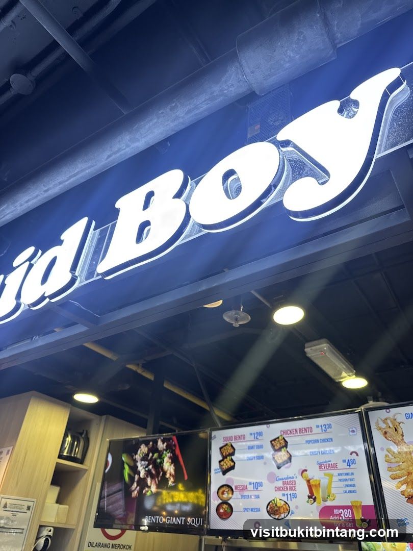 Food Stall Menu
