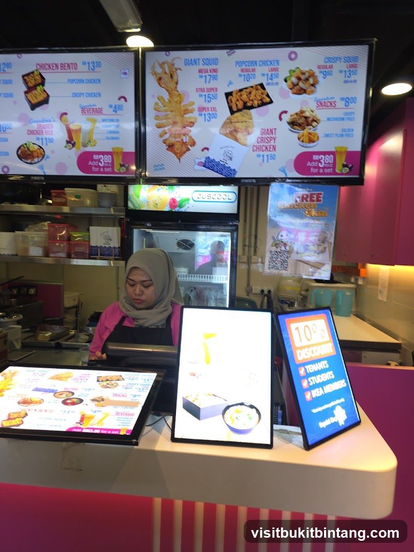 Food Stall Counter
