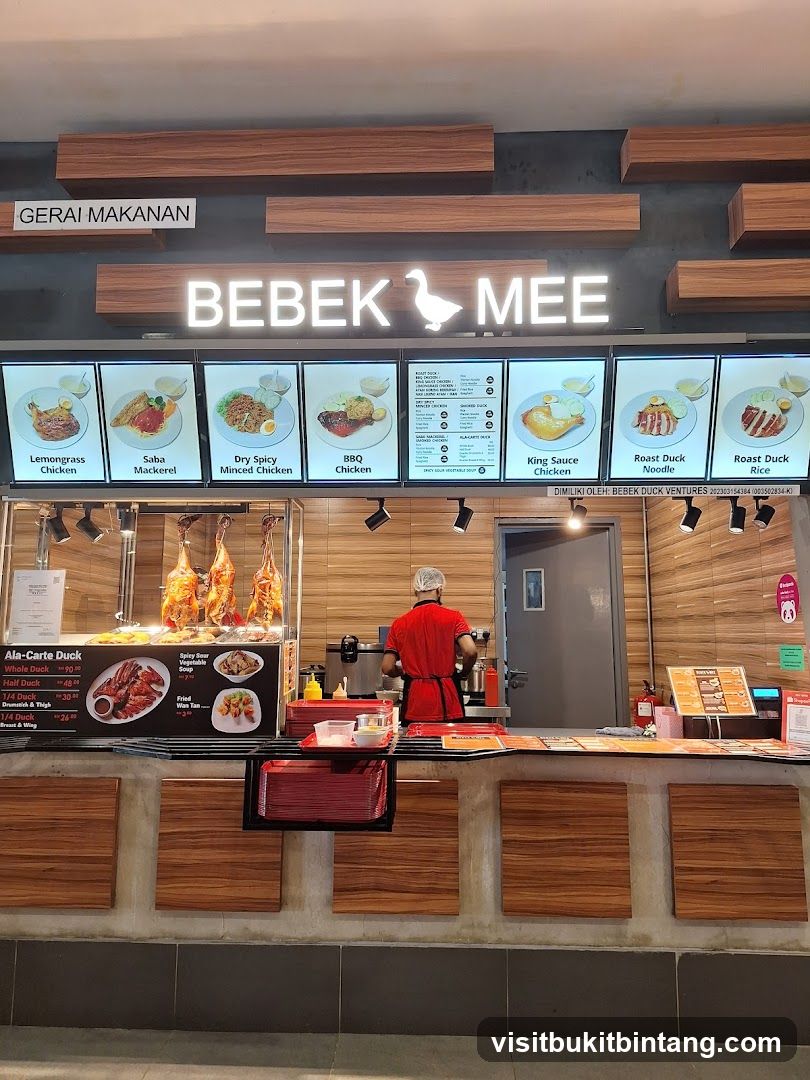 BEBEK MEE Food Stall