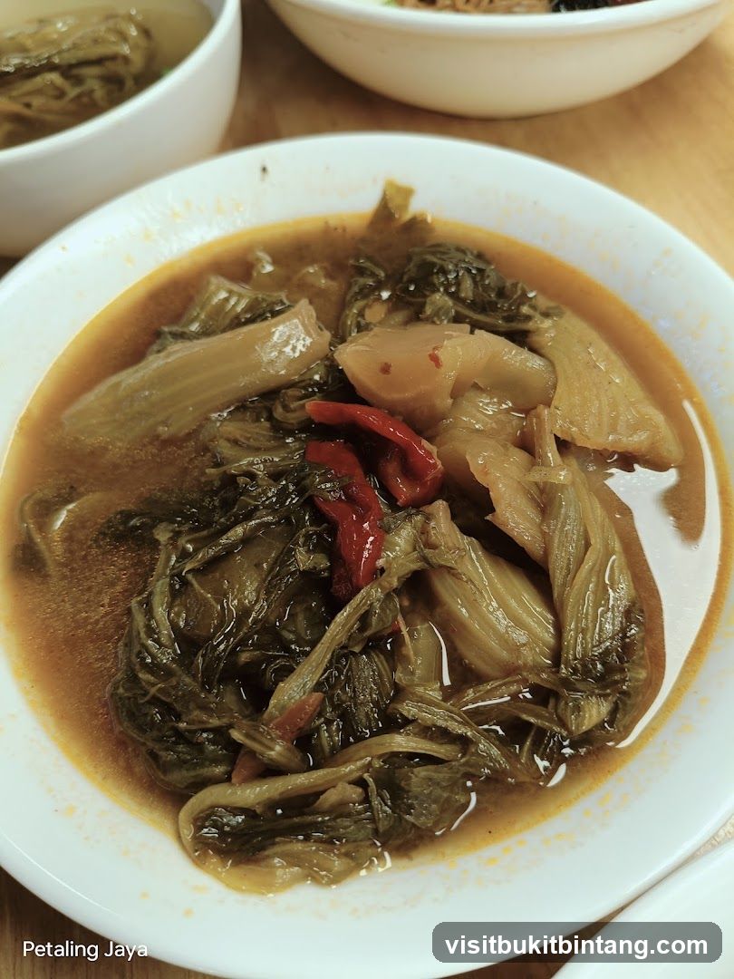 Braised Mustard Greens