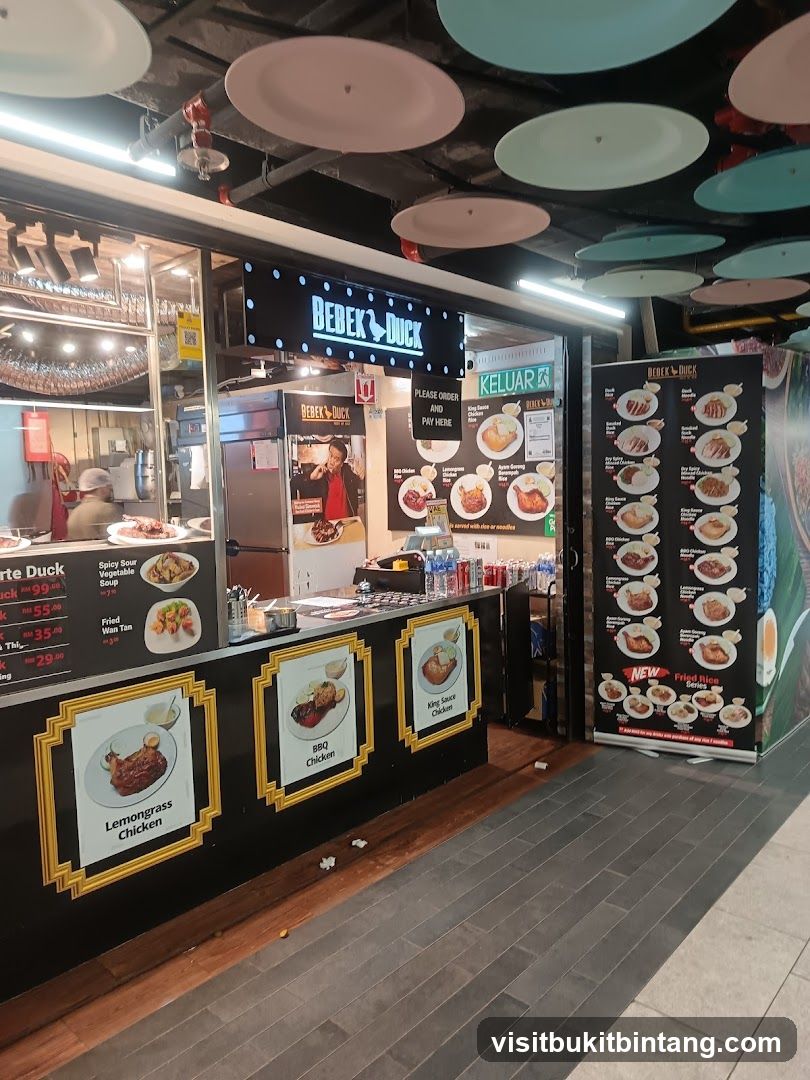 Bebek Duck Food Stall