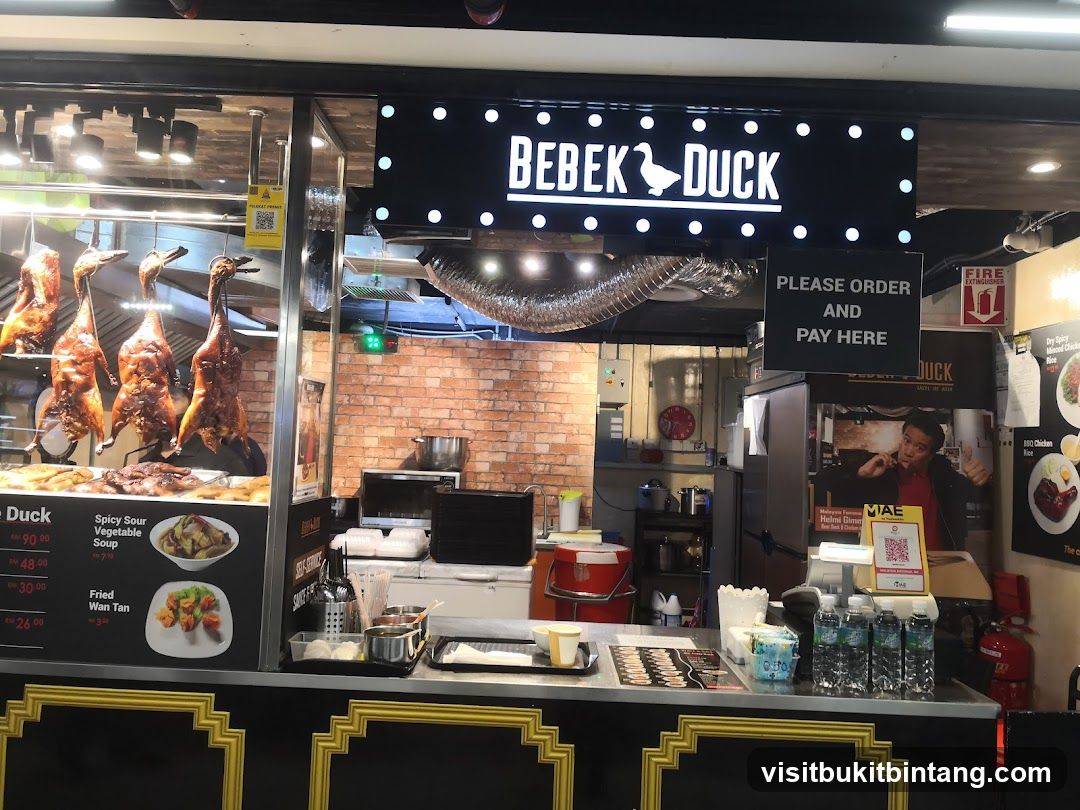 Bebek Duck Food Stall