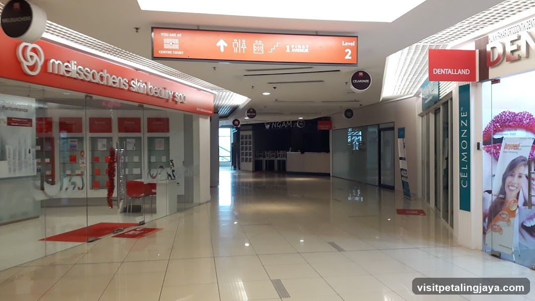 Shopping Mall Corridor Interior