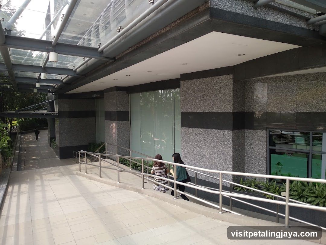 Building Entrance with People