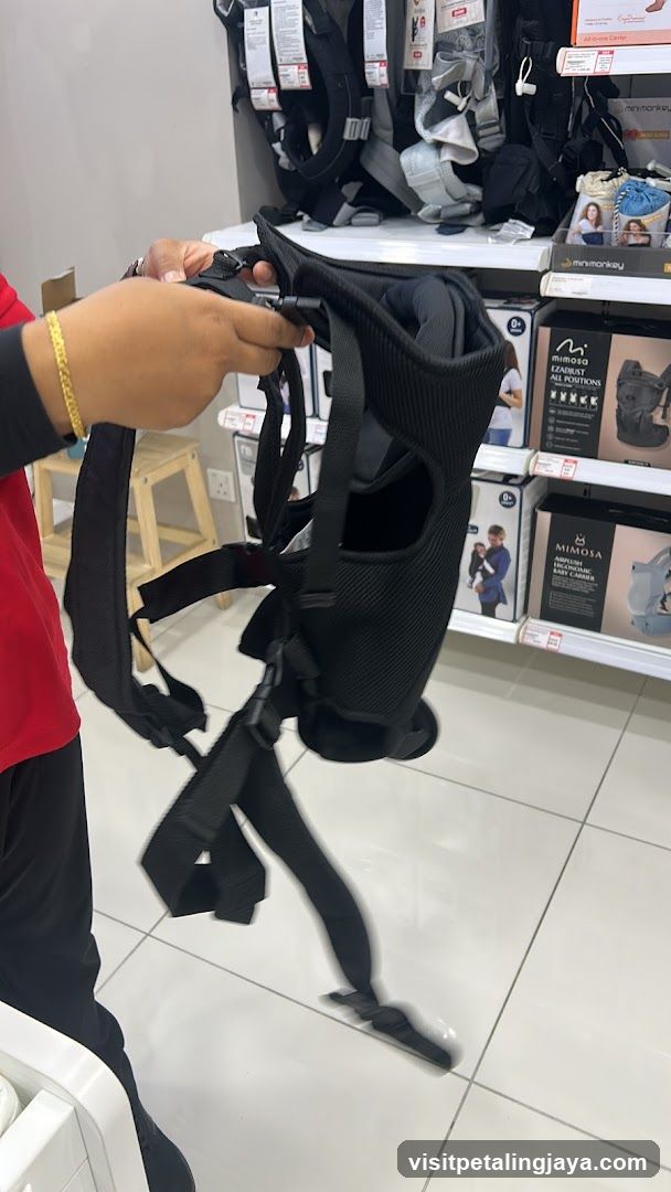 Baby Carrier Display in Store