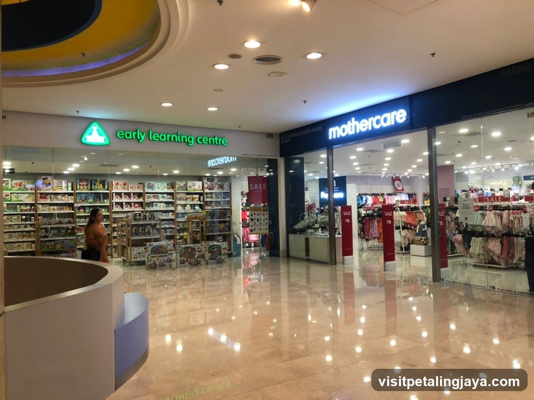 Shopping Mall Interior View