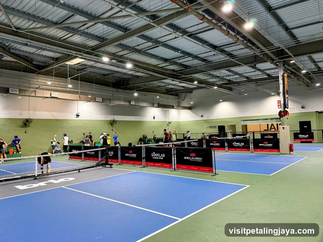 Indoor Badminton Court Facility